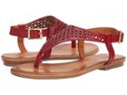 Sesto Meucci Bamboo (red Vaquetilla) Women's Sandals