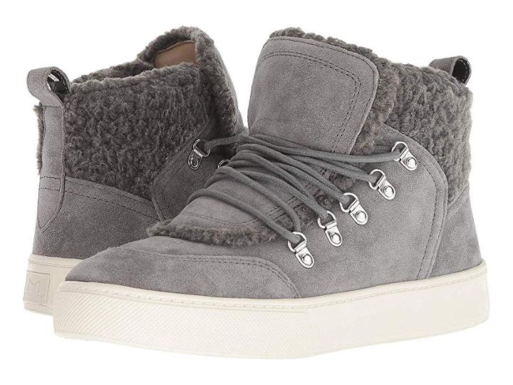 Marc Fisher Ltd Sana (dark Grey Suede) Women's Shoes