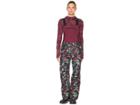 The North Face Shredromper Bib (fig/tnf Black Toucan Print) Women's Snow Bibs One Piece