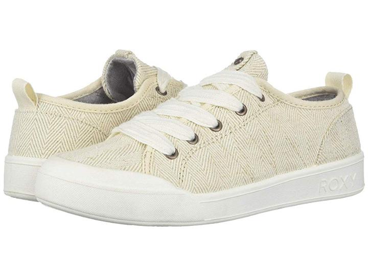 Roxy Thalia (off-white) Women's Lace Up Casual Shoes