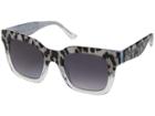 Guess Gu7501 (shiny Light Nickeltin/gradient Smoke 1) Fashion Sunglasses