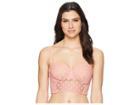 Kenneth Cole Lacy Days Underwire Bustier Top (light Coral) Women's Swimwear