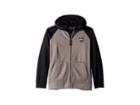Burton Kids Bonded Hoodie (little Kids/big Kids) (monument Heather/true Black) Boy's Sweatshirt