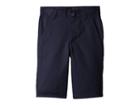 Nautica Kids Slim Flat Front Twill Shorts (big Kids) (navy) Boy's Shorts