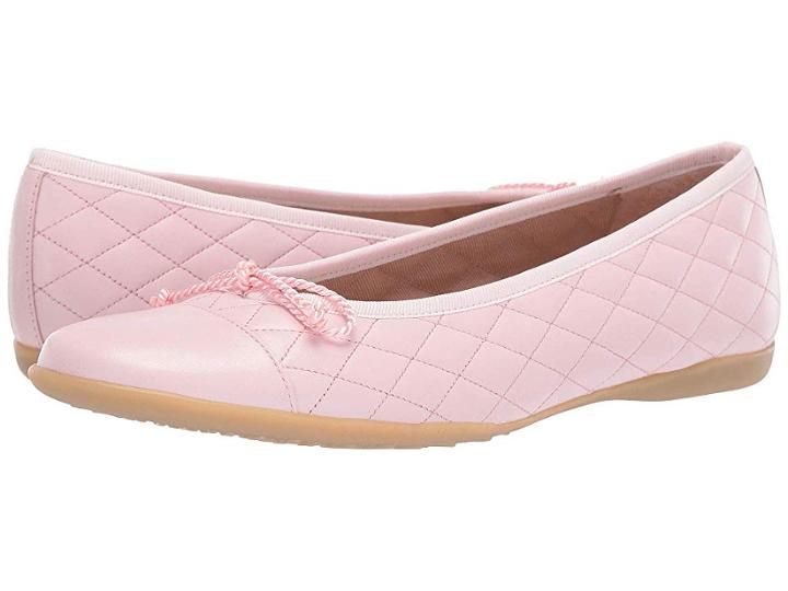 French Sole Passportr Flat (pale Nappa/pale Nappa) Women's Dress Flat Shoes