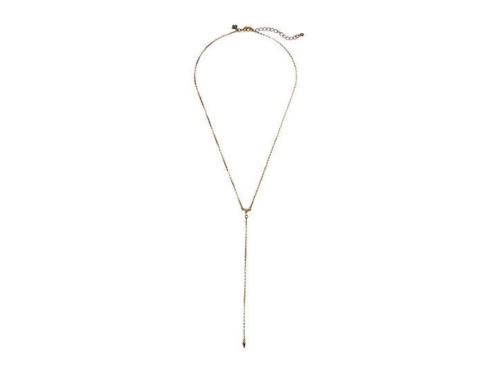 Rebecca Minkoff Ellie Triangle Y-necklace (gold) Necklace