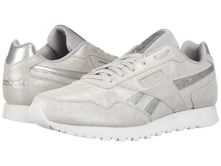Reebok Classic Harman Run (us-silver Metallic/silver Metallic/white) Women's Classic Shoes