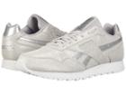 Reebok Classic Harman Run (us-silver Metallic/silver Metallic/white) Women's Classic Shoes