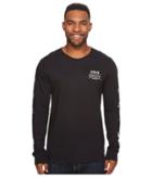 Hurley Pendleton Tee Pee Long Sleeve (black) Men's T Shirt