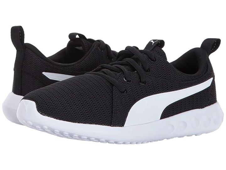 Puma Kids Carson 2 (big Kid) (puma Black/puma White) Boys Shoes