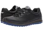 Ecco Golf Biom Hybrid 2 Perf (black/bermuda Blue) Men's Golf Shoes