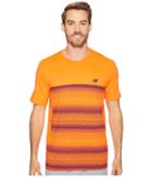 New Balance Yarra Crew (alpha Orange) Men's Short Sleeve Pullover