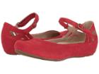 Earth Capri Earthies (bright Red Soft Buck) Women's Shoes