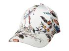 Vince Camuto Botanical Floral Baseball (white) Baseball Caps