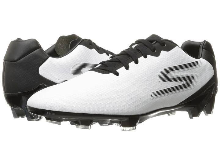Skechers Performance Galaxy Fg (white/black) Men's Soccer Shoes