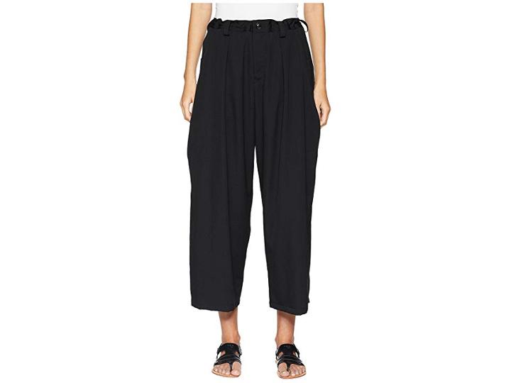 Y's By Yohji Yamamoto S-f Big Pocket Pants (black) Women's Casual Pants