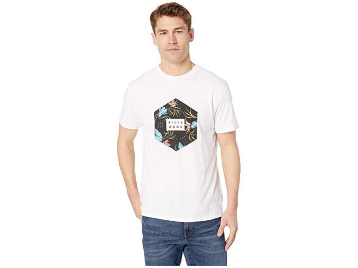 Billabong Access Fill Short Sleeve T-shirt (white) Men's T Shirt