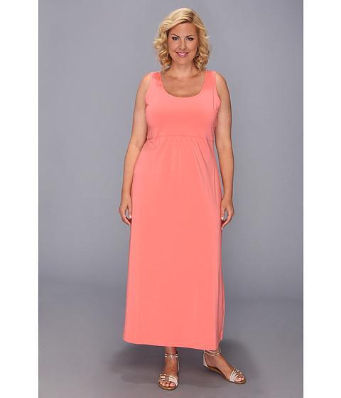 Columbia Plus Size Reel Beauty Ii Maxi Dress (hot Coral) Women's Dress