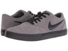 Nike Sb Check Solar Suede (gunsmoke/black/white) Men's Skate Shoes