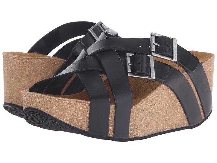 Eric Michael Joan (black) Women's Wedge Shoes