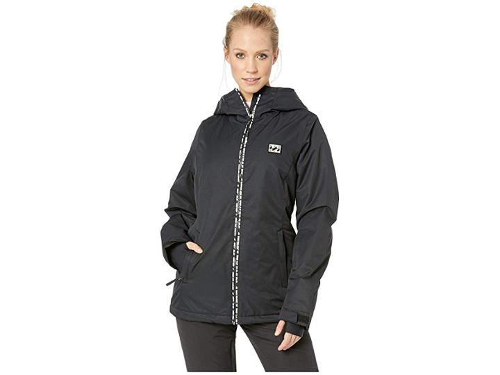 Billabong Sula Solid Insulated Jacket (black) Women's Coat