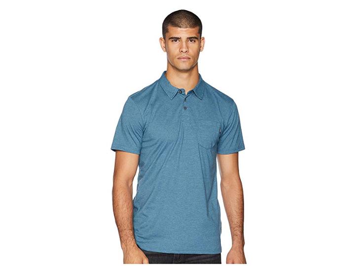 O'neill Fraser Polo Knit (deep Teal) Men's Clothing