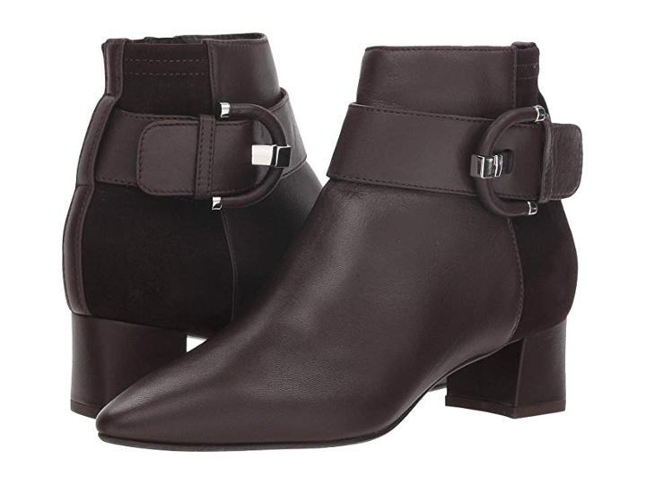 Aquatalia Phiona (espresso Nappa/stretch Suede) Women's Shoes