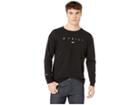 O'neill Spaced Out Long Sleeve Screen Tee (black) Men's T Shirt