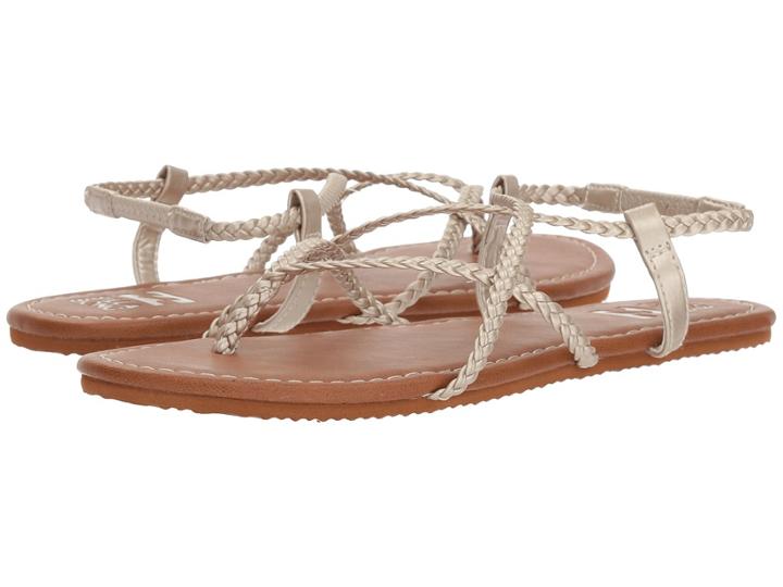 Billabong Crossing Over 2 (gold) Women's Slide Shoes