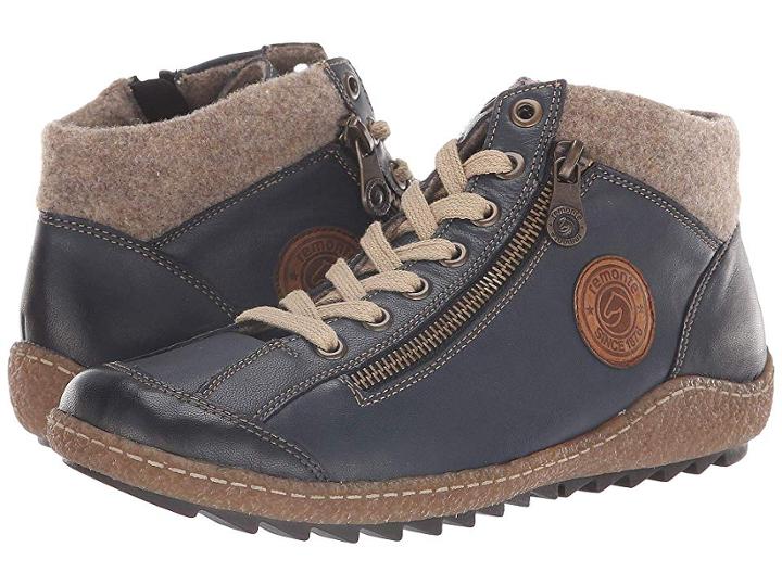 Rieker R4775 Liv 75 (pazifik/chestnut/wood/pazifik) Women's Shoes