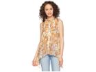 For Love And Lemons Maritza Floral Tank Tunic (tan Floral) Women's Sleeveless
