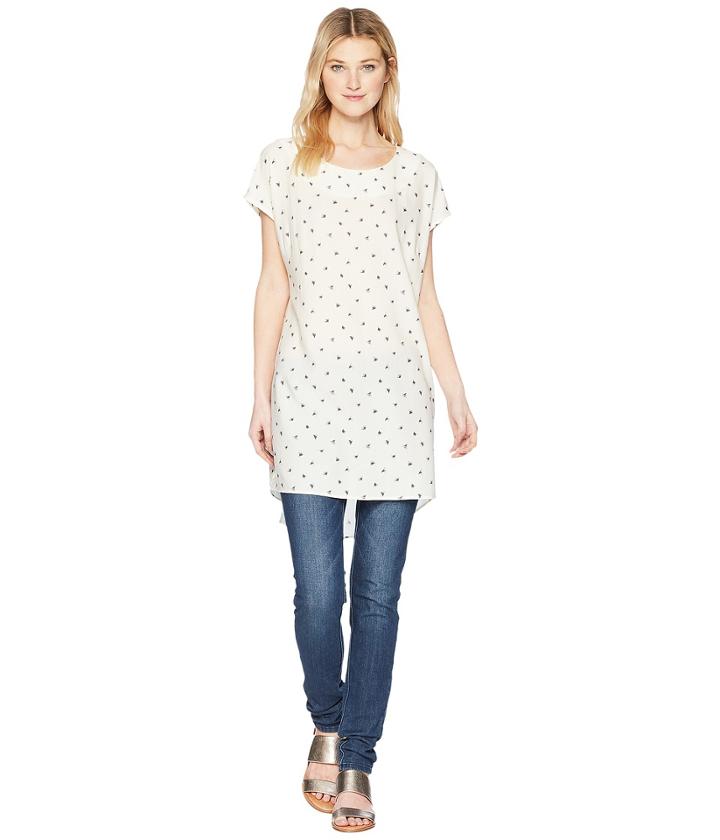 Fig Clothing Nel Tunic (ginkgo/off-white) Women's Clothing