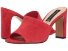 Steven Jensen (red Suede) High Heels