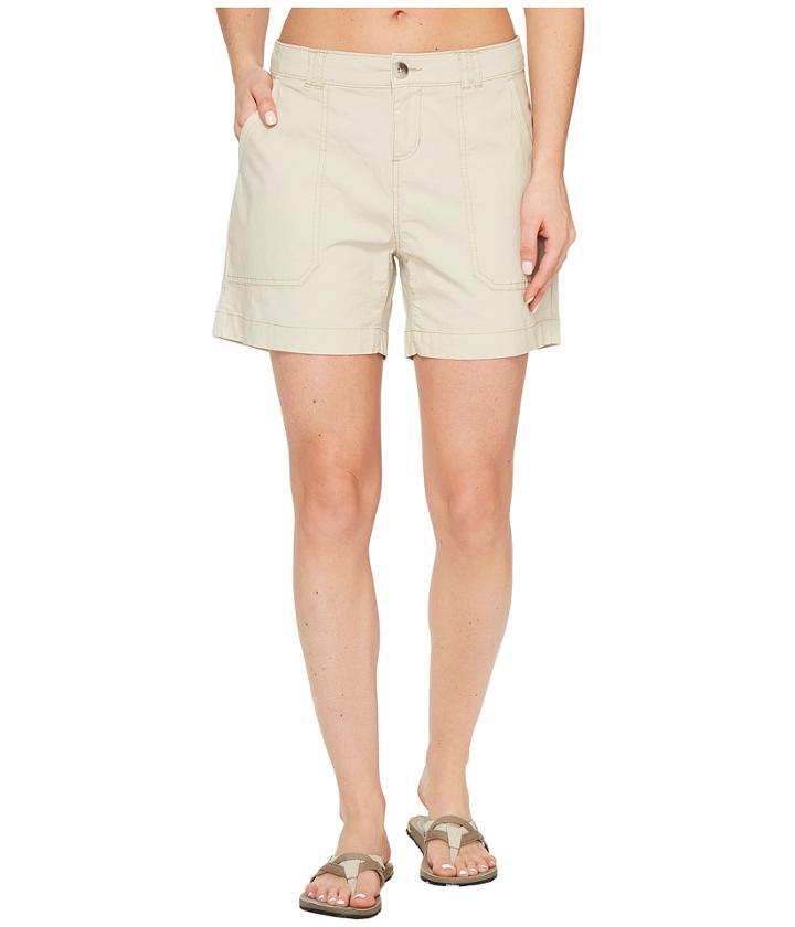 Woolrich Vista Point Eco Rich Shorts (stone) Women's Shorts