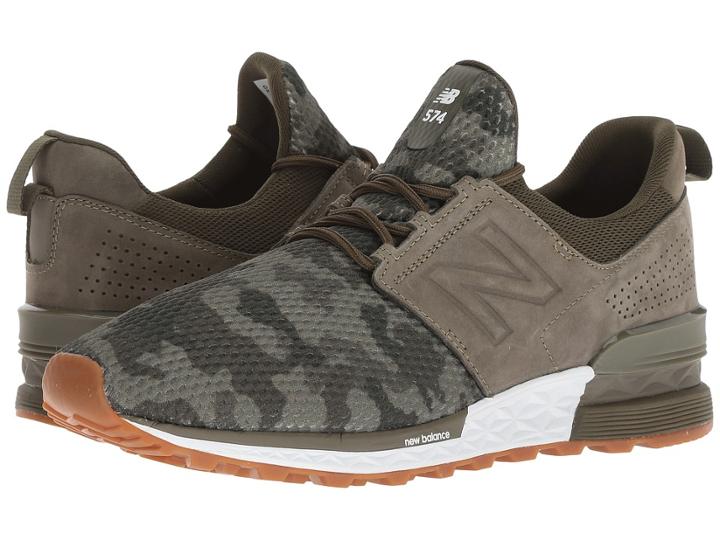 New Balance Classics Ms574 (military Foliage Green) Men's Classic Shoes
