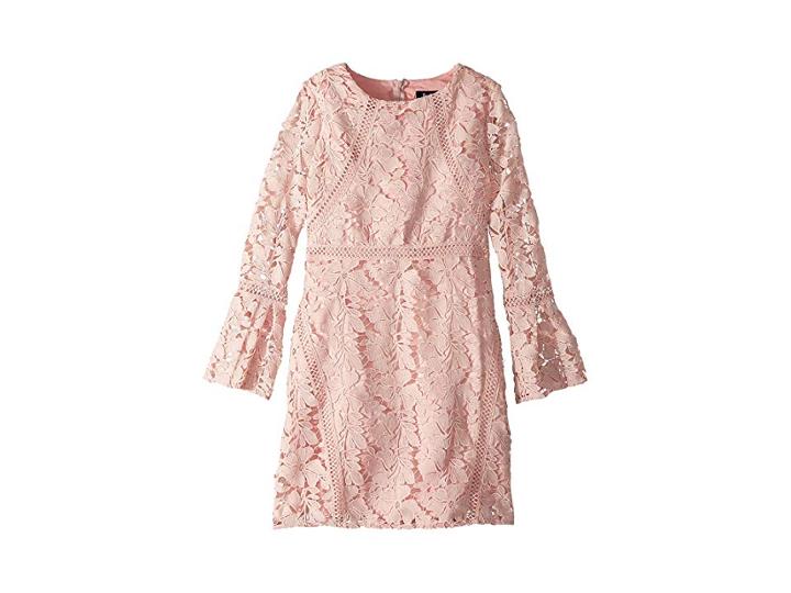 Bardot Junior Charli Lace Dress (big Kids) (lotus) Girl's Dress