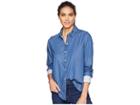 Levi's(r) Womens Ultimate Boyfriend Button Back (dark Mid Wash) Women's Clothing