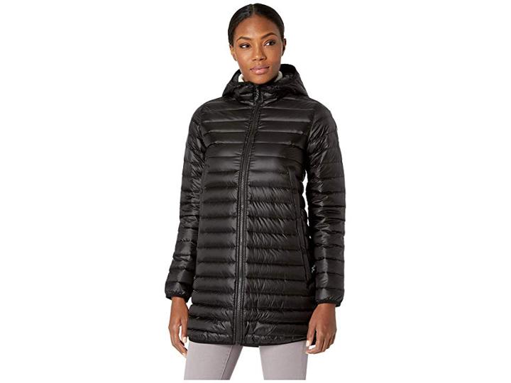 Burton Evergreen Long Down Jacket (true Black) Women's Coat
