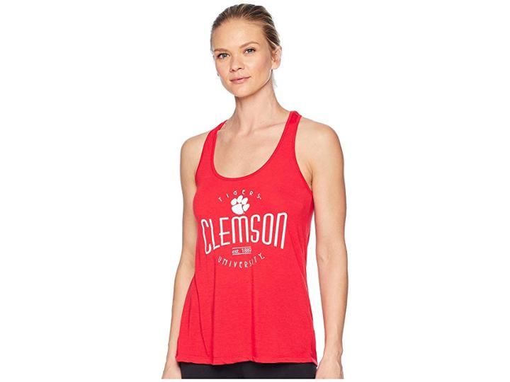 Champion College Clemson Tigers Eco(r) Swing Tank Top (orange) Women's Sleeveless