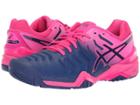Asics Gel-resolution 7 (blue Print/blue Print) Women's Tennis Shoes