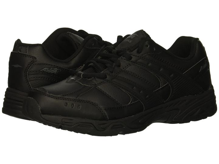 Avia Avi-verge (jet Black/castle Rock) Women's Shoes