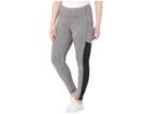Champion Plus Gym Issue Tights (granite Heather) Women's Casual Pants