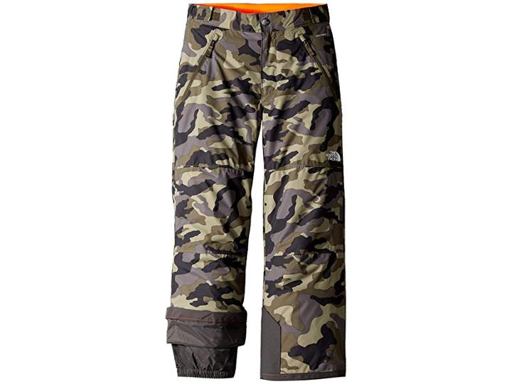 The North Face Kids Freedom Insulated Pants (little Kids/big Kids) (new Taupe Green Camouflage Print) Boy's Outerwear