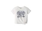 Lucky Brand Kids Livia Graphic Tee (big Kids) (whisper White) Girl's T Shirt