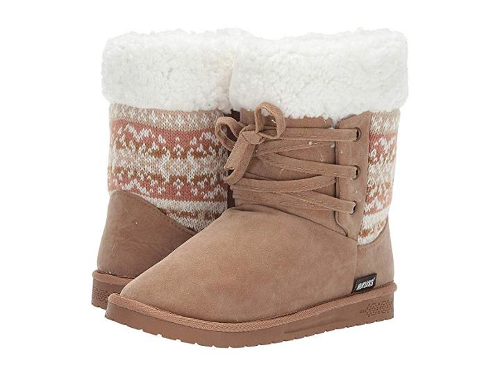 Muk Luks Melba Boot (camel) Women's Boots