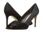 Nina Rhiyana (black Luster Satin) Women's Shoes