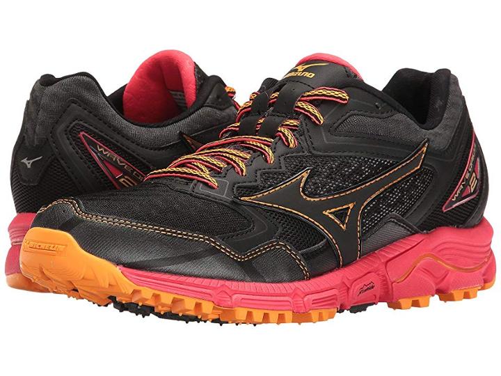 Mizuno Wave Daichi 2 (black/diva Pink/orange Pop) Girls Shoes