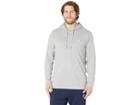Nike Big Tall Nsw Club Jersey Pullover Hoodie (dark Grey Heather/white) Men's Sweatshirt