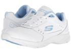 Skechers Mystics (white/blue) Women's Shoes