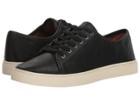 Frye Peggy Low Lace (black Glazed Goat Leather) Women's Lace Up Casual Shoes